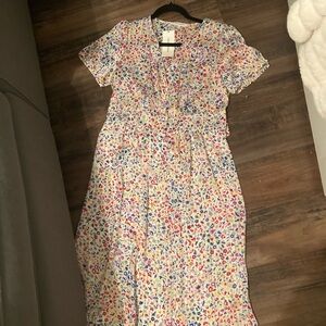 Gerard Darel Multicolor Floral Dress